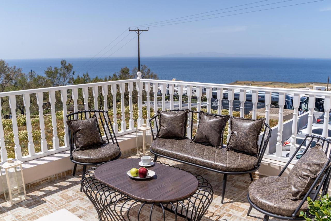 Amarie House With Sea View & Sunset View Villa Oía Exteriör bild