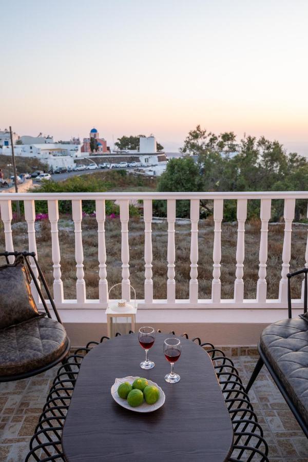 Amarie House With Sea View & Sunset View Villa Oía Exteriör bild